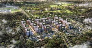 Porini Point Apartments 1, 2 & 3 Bedroom in Tatu City, 570 apartments across 24 low-rise residential blocks. Starting from Ksh 5.99M